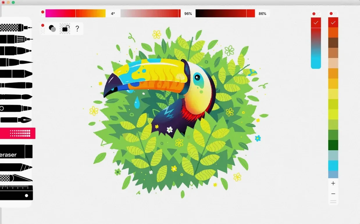 Tayasui Sketches Pro preview 1 Tayasui Sketches Pro for Mac — tayasui sketches pro torrent macos