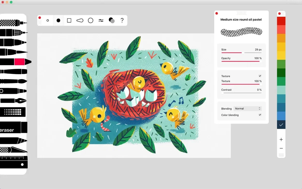 Tayasui Sketches Pro preview 3 Tayasui Sketches Pro 6.8 screenshot 3