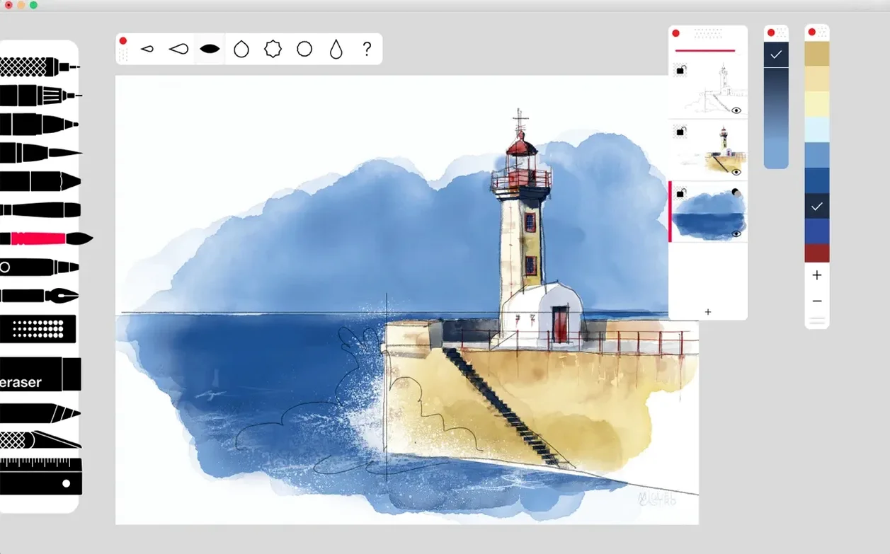 Tayasui Sketches Pro preview 4 Tayasui Sketches Pro 6.8 screenshot 4