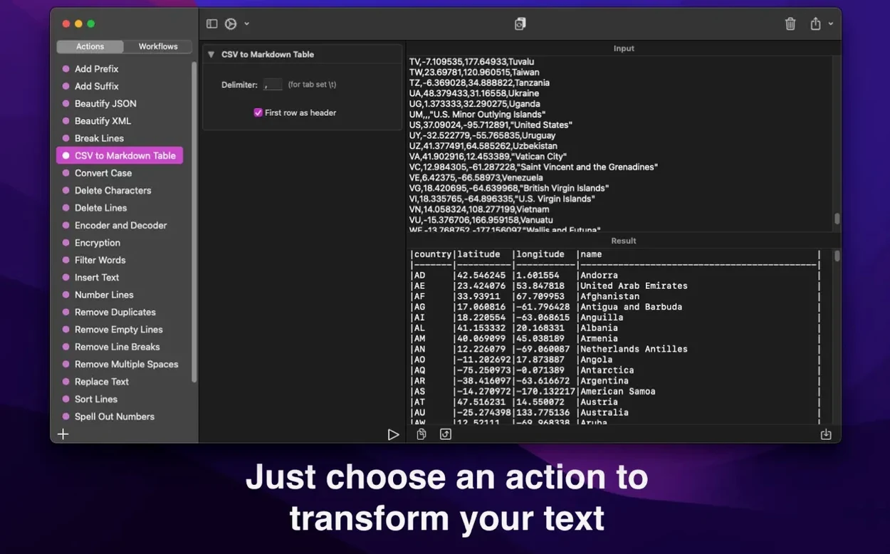 Text Workflow: picture 4 of 4 Inside Text Workflow, view 4