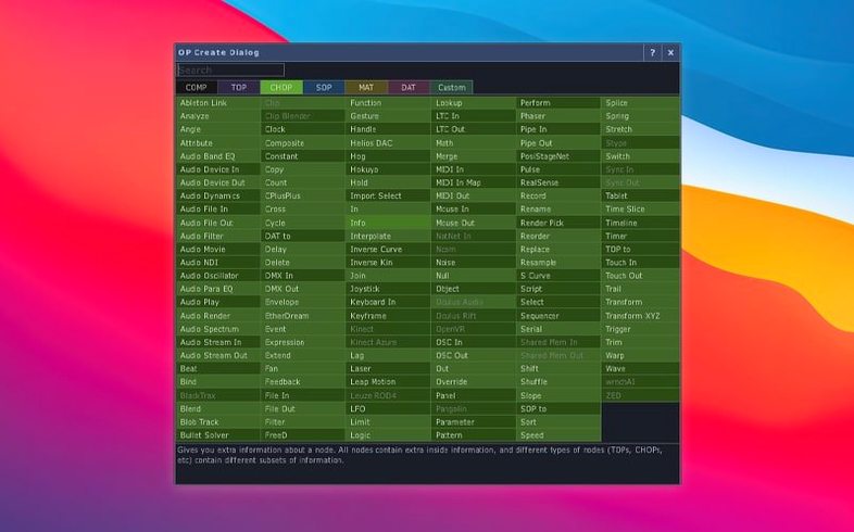 TouchDesigner preview 4 TouchDesigner 2025.31550 screenshot 4