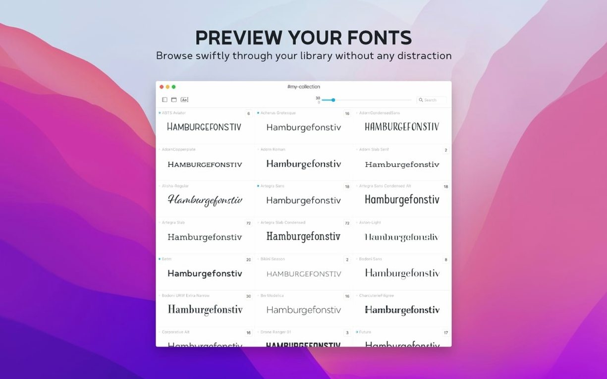 Typeface preview 1 Typeface for Mac — typeface torrent