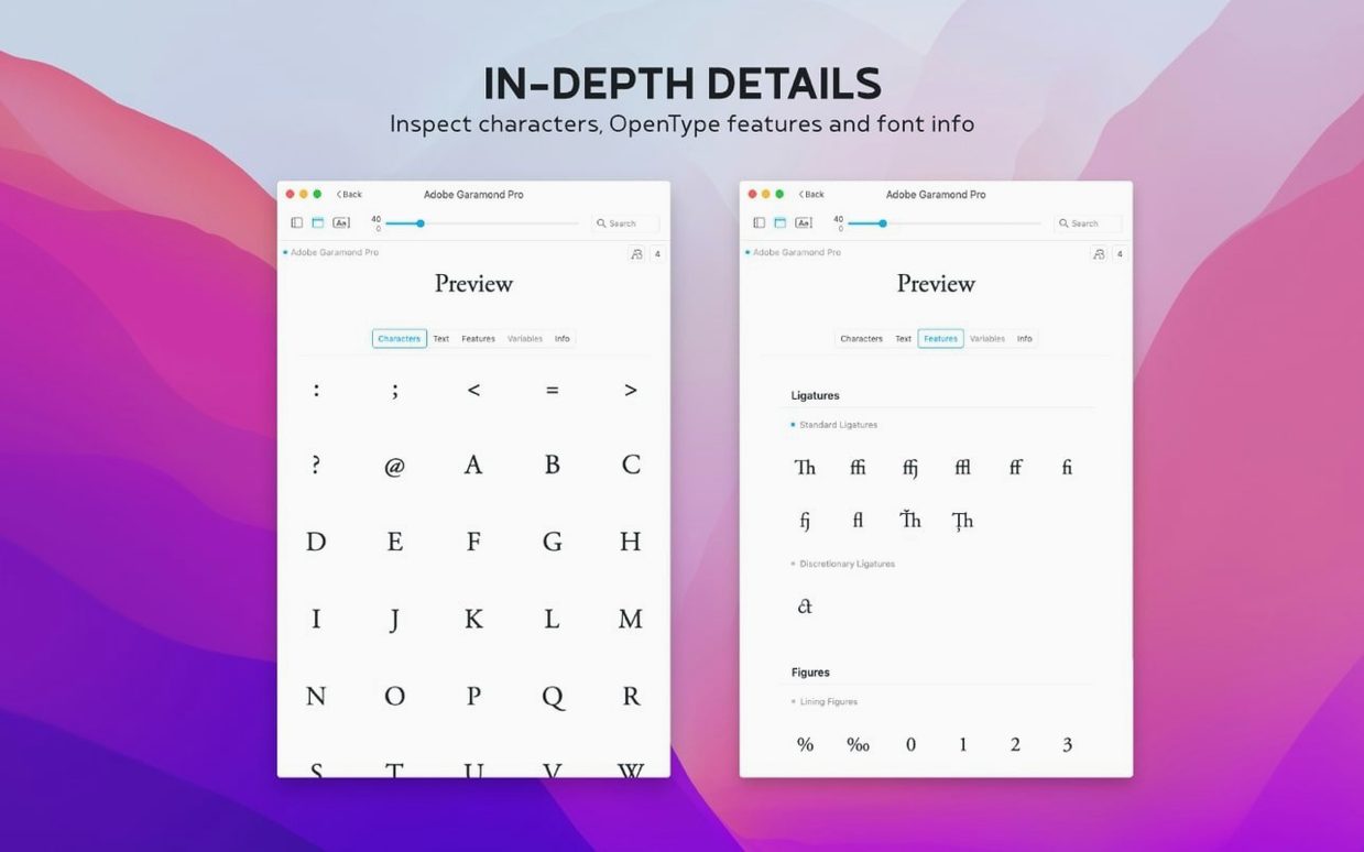 Typeface preview 3 Typeface 4.5.0 screenshot 3