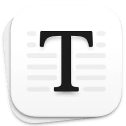 Typora app logo for Mac