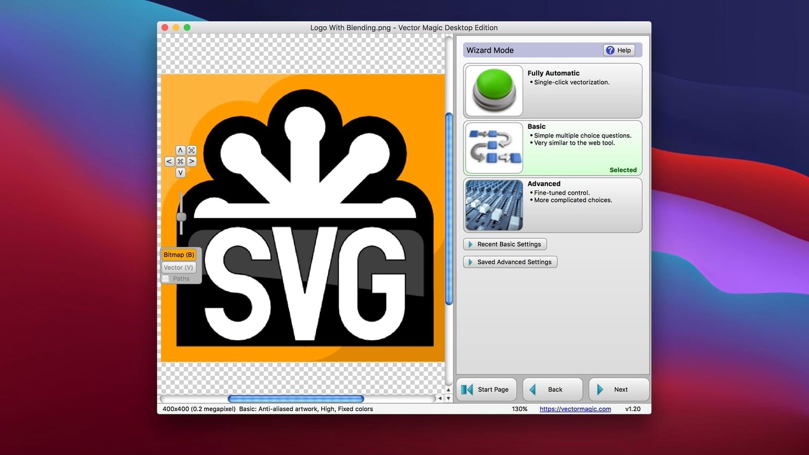 Vector Magic preview 4 Vector Magic 1.20 screenshot 4