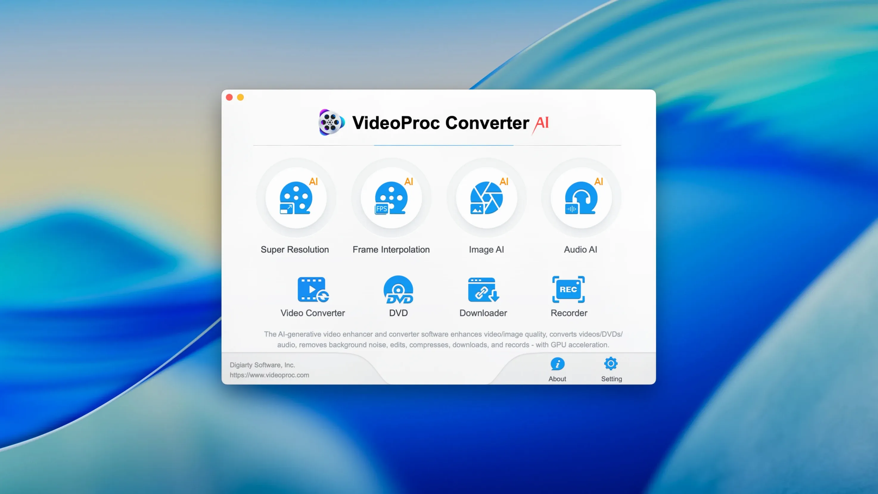 VideoProc Converter AI preview 1 VideoProc Converter AI for Mac — videoproc converter ai