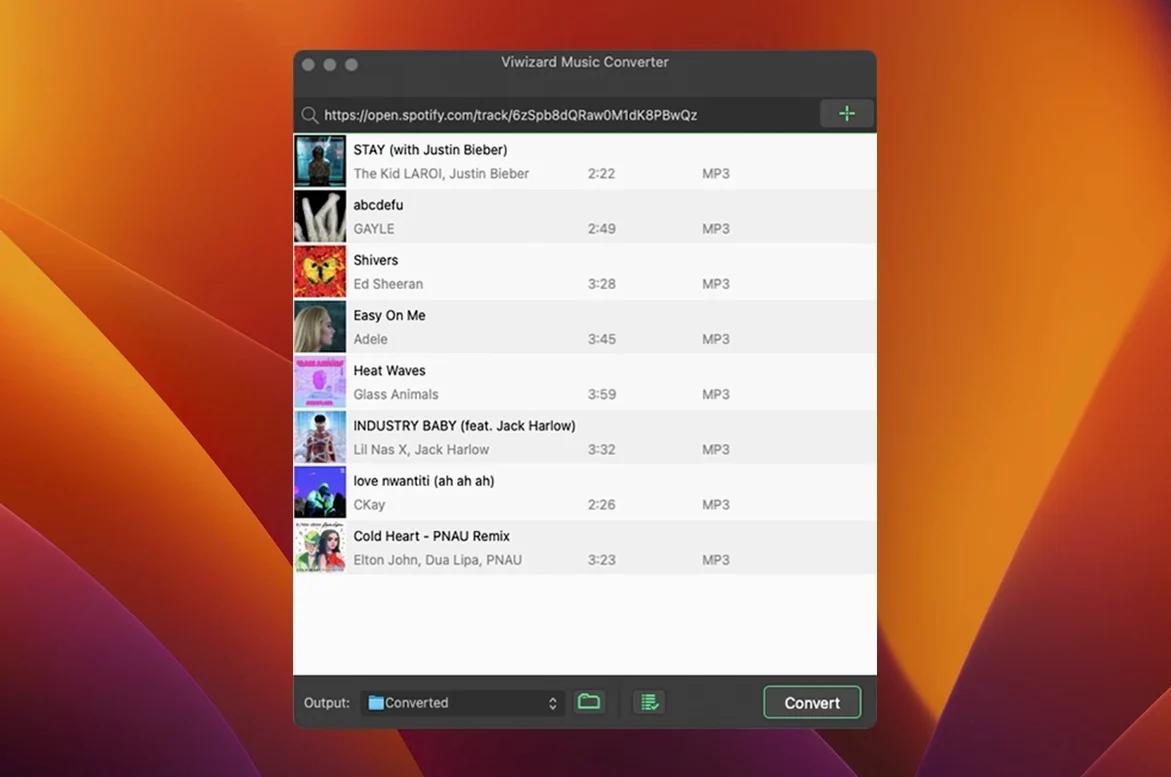 ViWizard Spotify Music Converter: picture 1 of 3 viwizard spotify music converter: primary view
