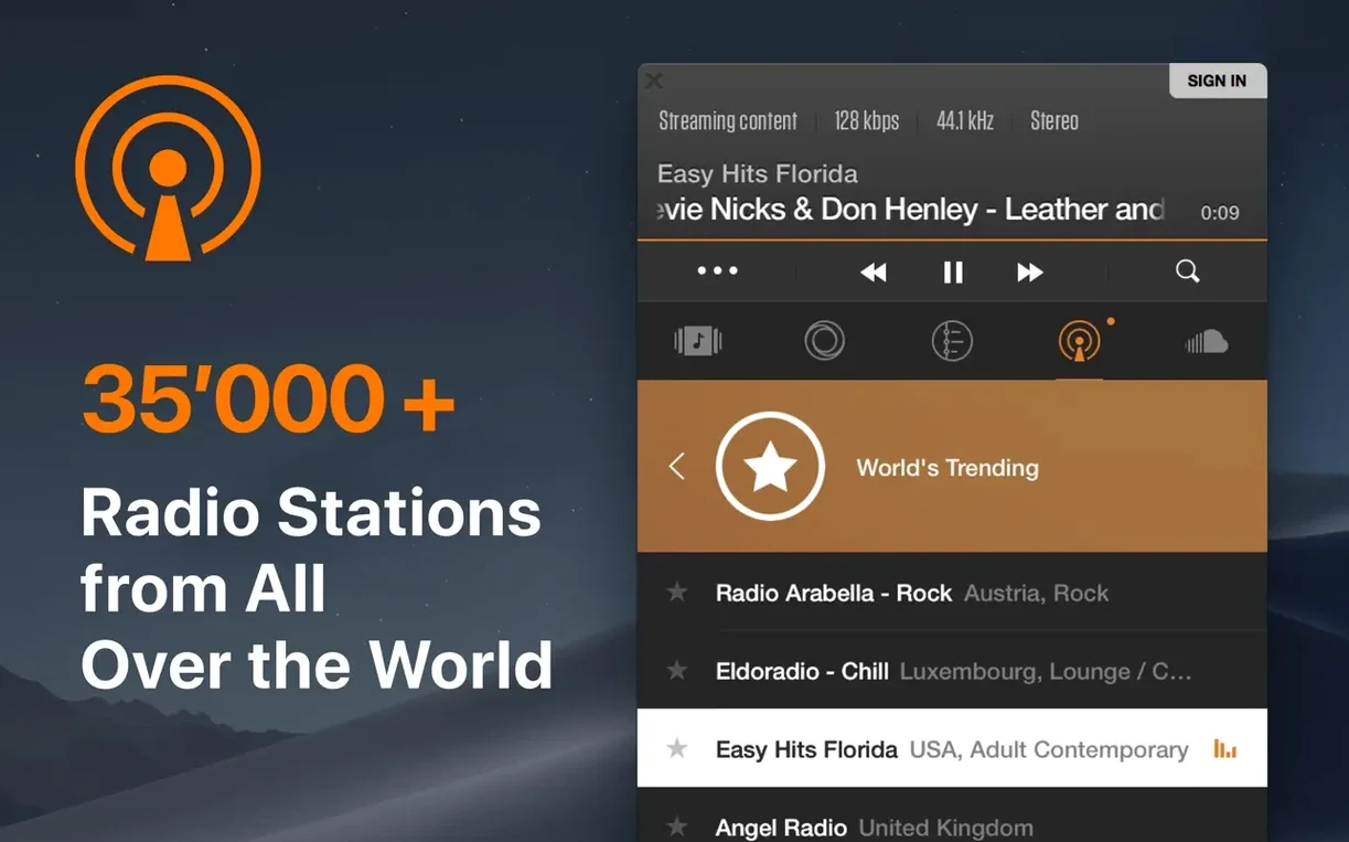 VOX: MP3 & FLAC Music Player: picture 4 of 4 Inside VOX: MP3 & FLAC Music Player, view 4