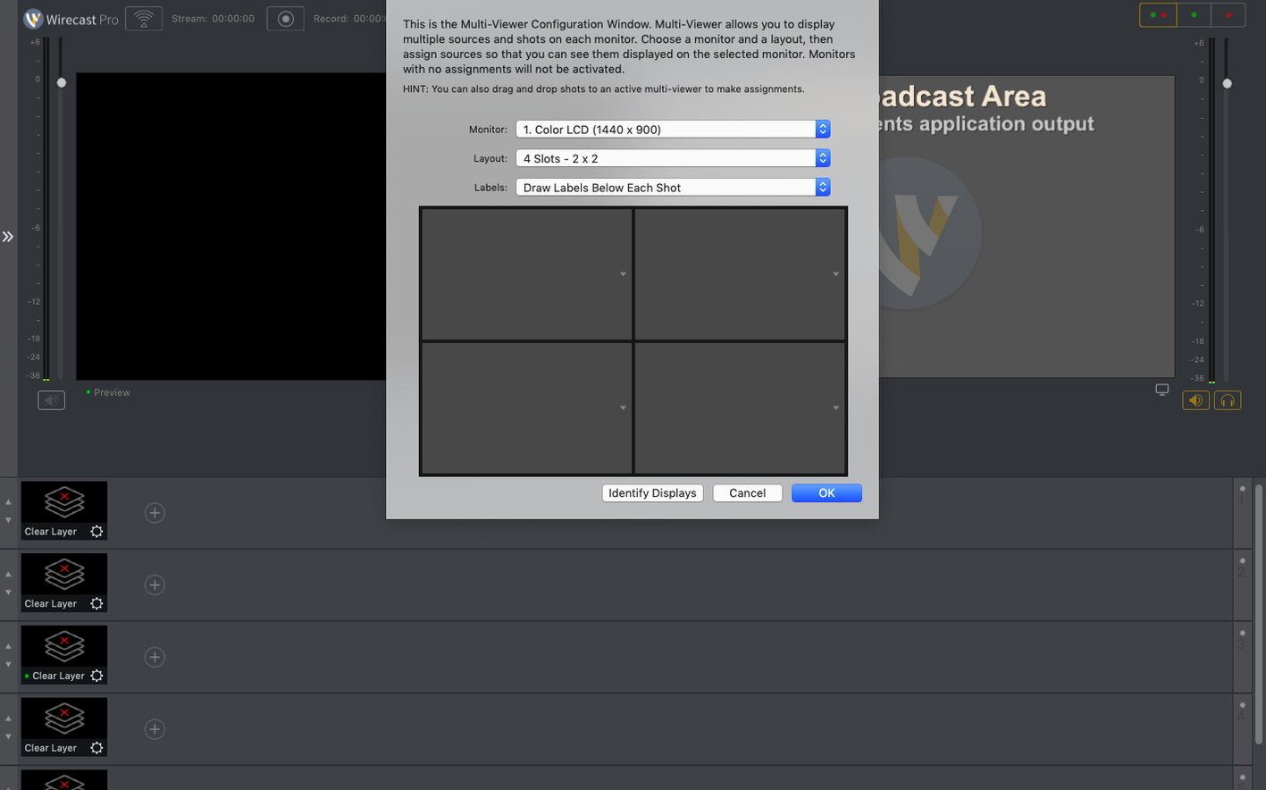 Wirecast Pro: picture 4 of 4 Inside Wirecast Pro, view 4