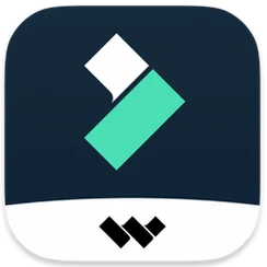 Wondershare Filmora app logo for Mac